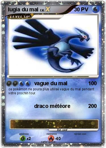 Pokemon lugia du mal