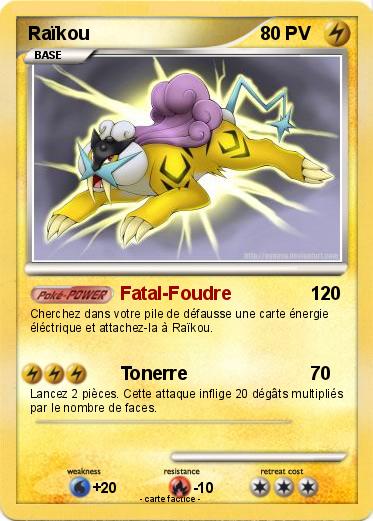 Pokemon Raïkou
