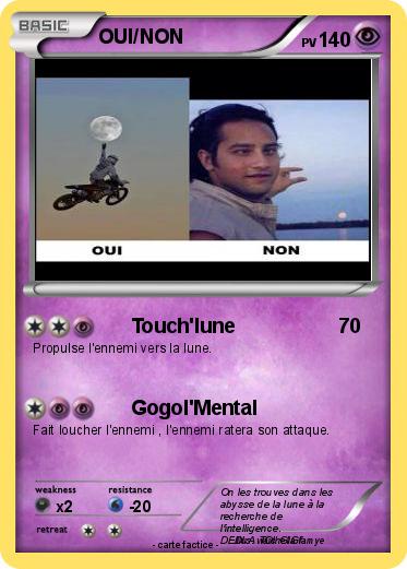 Pokemon OUI/NON