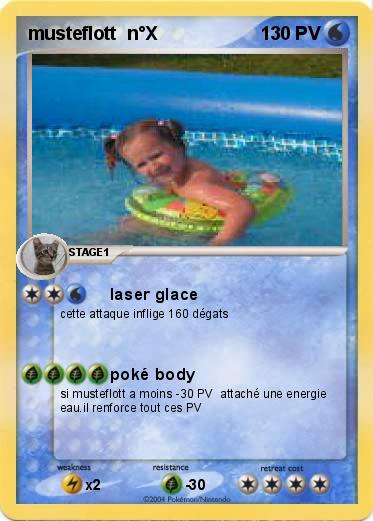 Pokemon musteflott  n°X