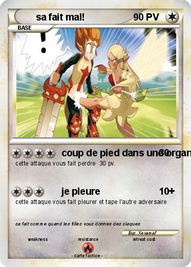 Pokemon sa fait mal!