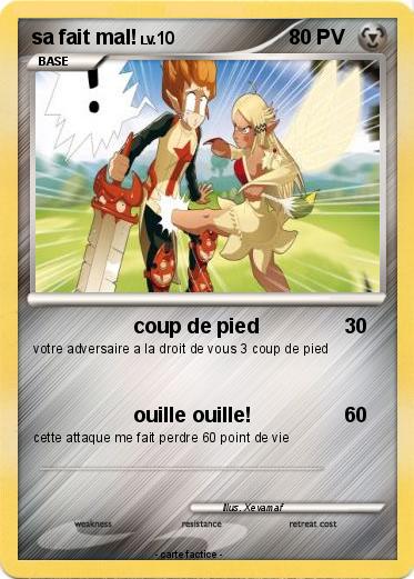 Pokemon sa fait mal!