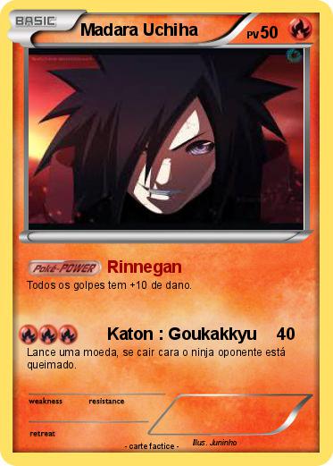 Pokemon Madara Uchiha
