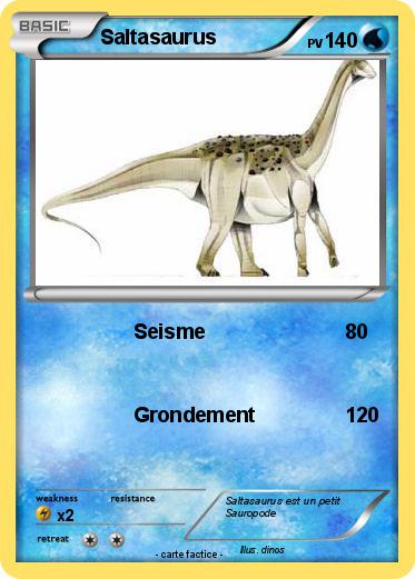 Pokemon Saltasaurus