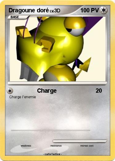 Pokemon Dragoune doré