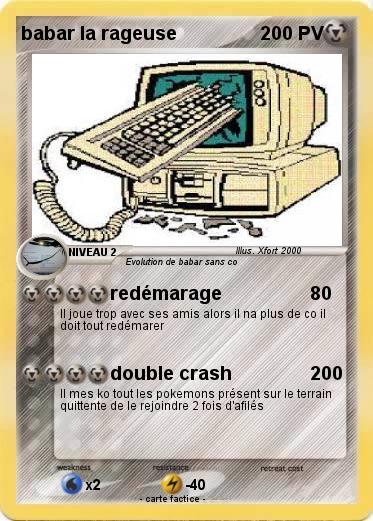 Pokemon babar la rageuse