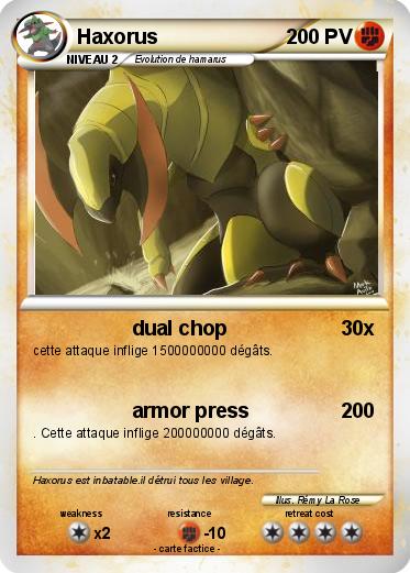 Pokemon Haxorus