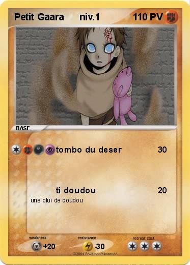 Pokemon Petit Gaara      niv.1