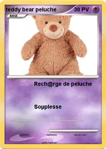 Pokemon teddy bear peluche