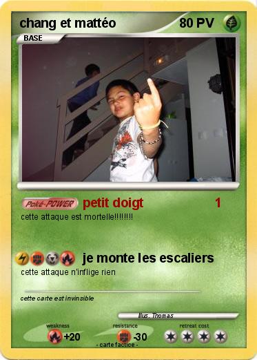 Pokemon chang et mattéo