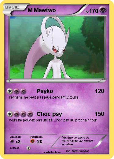 Pokemon M Mewtwo