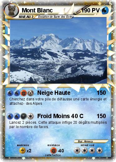 Pokemon Mont Blanc