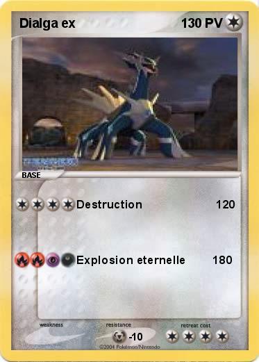 Pokemon Dialga ex