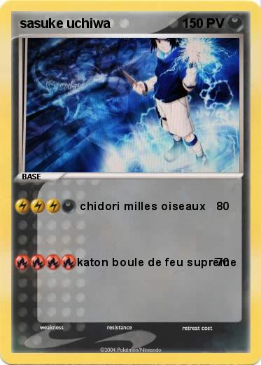 Pokemon sasuke uchiwa