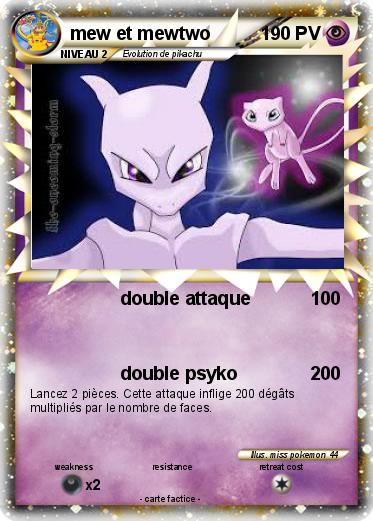 Pokemon mew et mewtwo