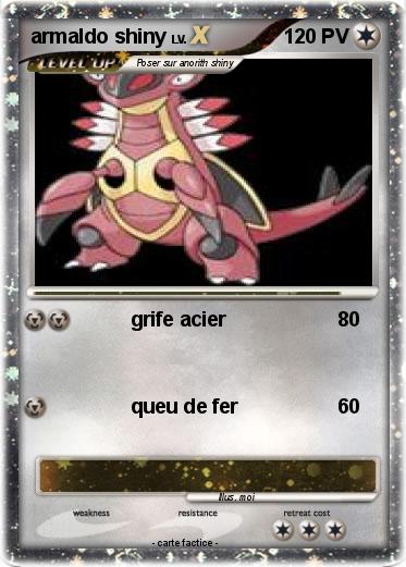 Pokemon armaldo shiny