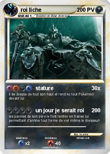 Pokemon roi liche