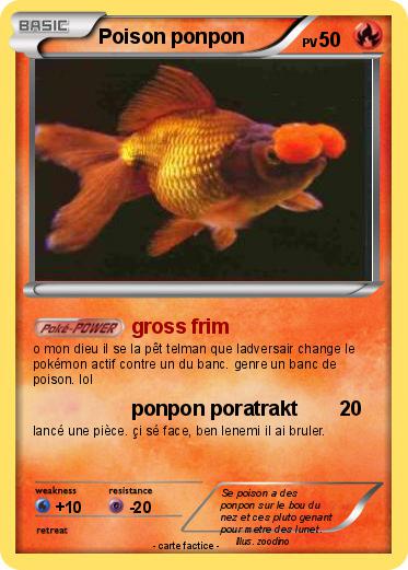Pokemon Poison ponpon