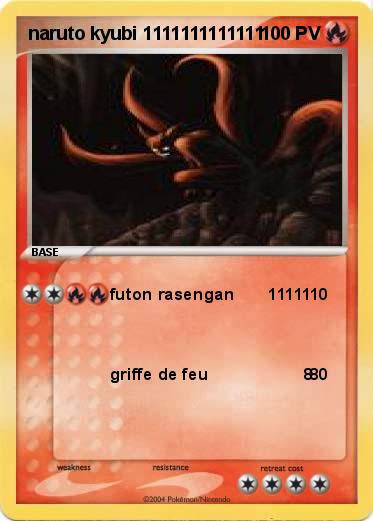 Pokemon naruto kyubi 1111111111111