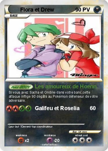 Pokemon Flora et Drew