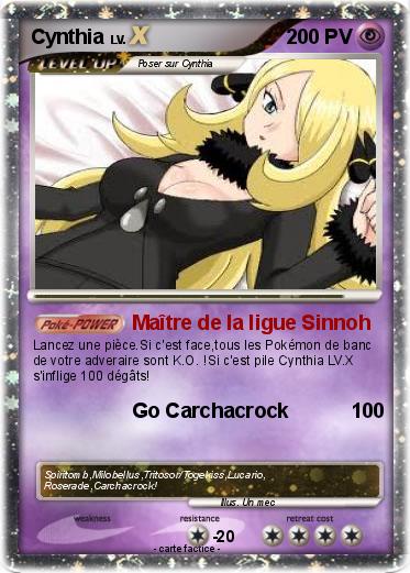 Pokemon Cynthia