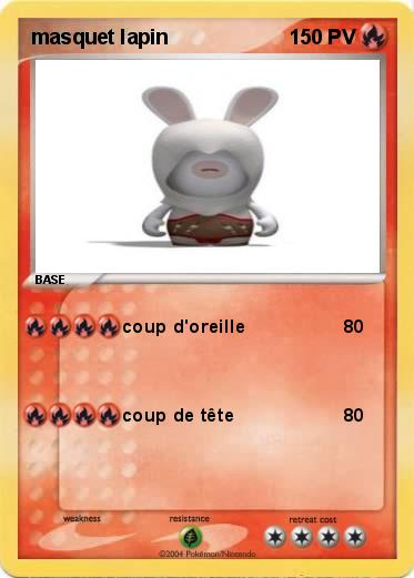 Pokemon masquet lapin