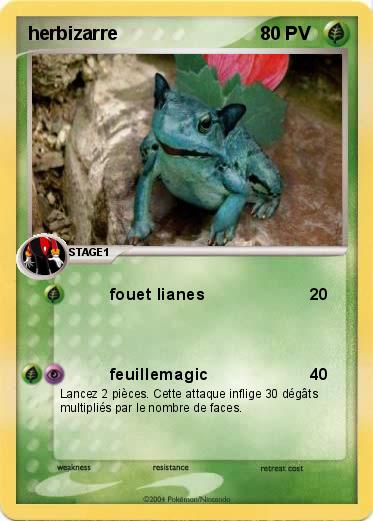 Pokemon herbizarre