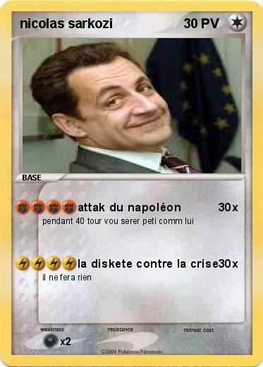 Pokemon nicolas sarkozi