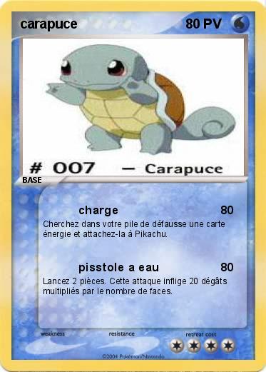 Pokemon carapuce