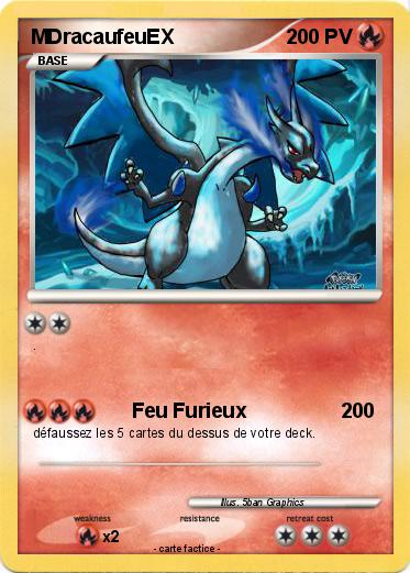 Pokemon MDracaufeuEX