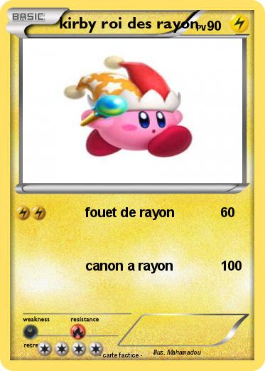 Pokemon kirby roi des rayon
