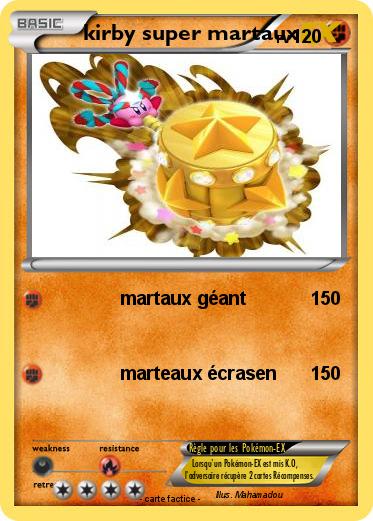 Pokemon kirby super martaux