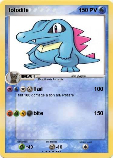 Pokemon totodile
