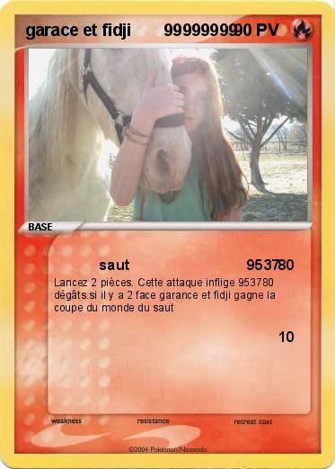 Pokemon garace et fidji       99999999