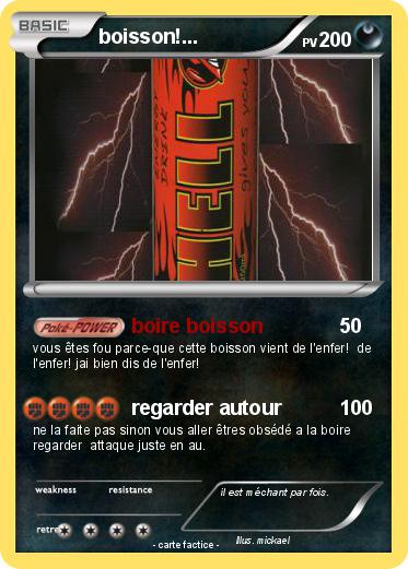 Pokemon boisson!...