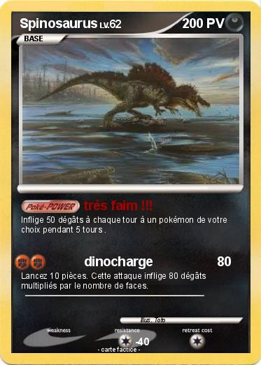 Pokemon Spinosaurus