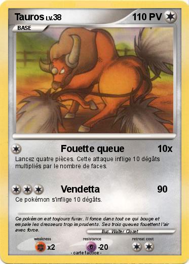 Pokemon Tauros