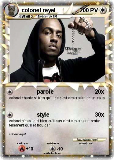 Pokemon colonel reyel