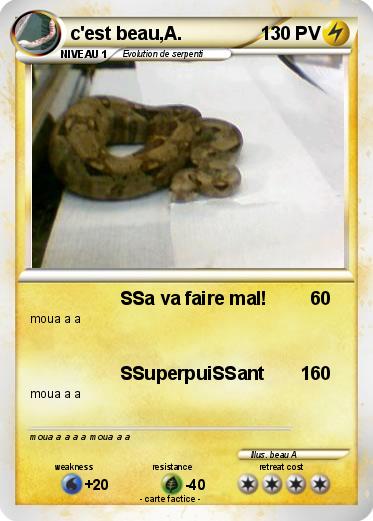 Pokemon c'est beau,A.