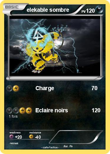 Pokemon elekable sombre