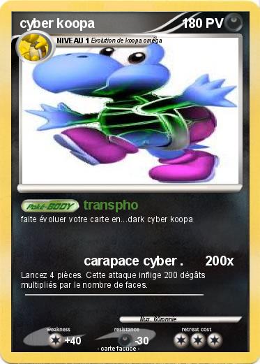 Pokemon cyber koopa