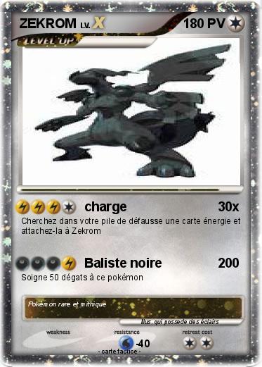Pokemon ZEKROM
