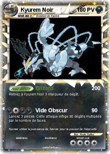 Pokemon Kyurem Noir