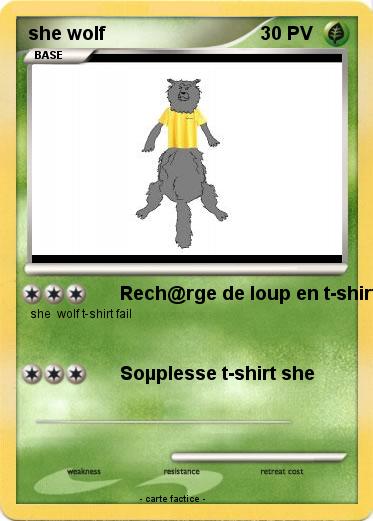 Pokemon she wolf