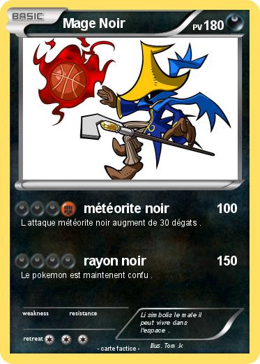 Pokemon Mage Noir