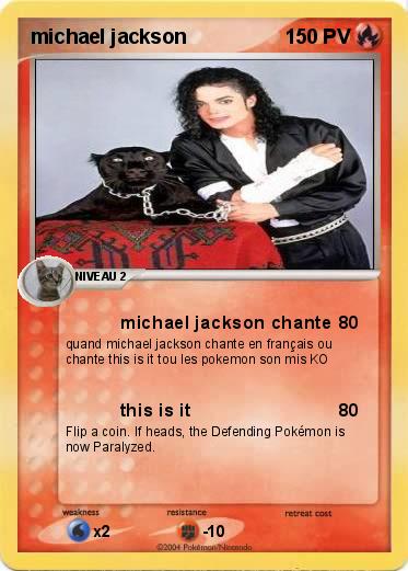 Pokemon michael jackson 