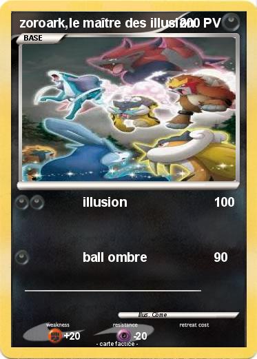 Pokemon zoroark,le maître des illusion
