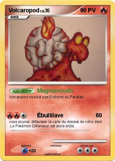 Pokemon Volcaropod