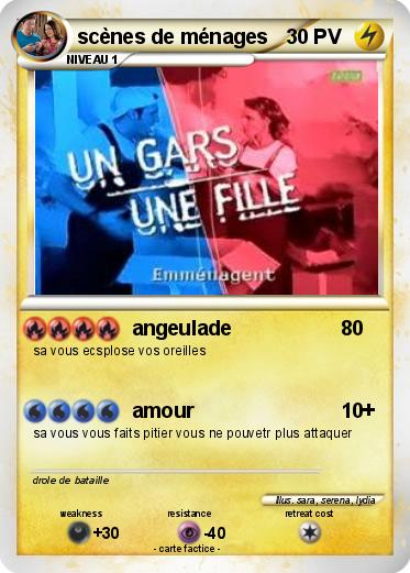 Pokemon scènes de ménages
