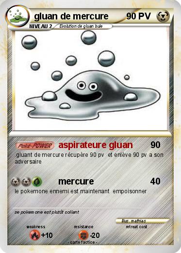 Pokemon gluan de mercure